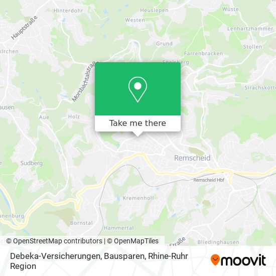 Debeka-Versicherungen, Bausparen map