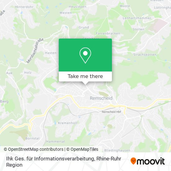 Ihk Ges. für Informationsverarbeitung map