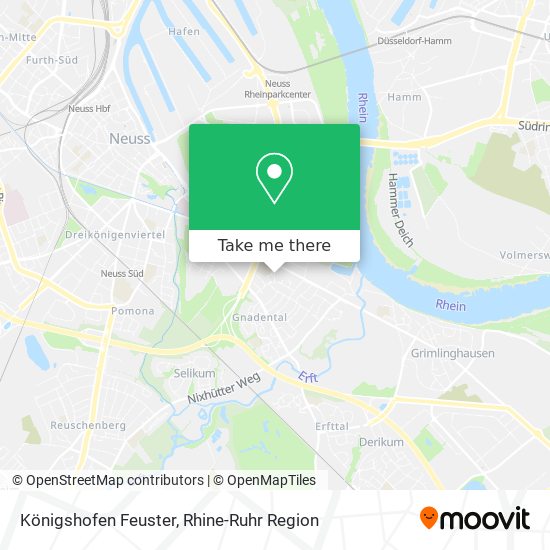 Königshofen Feuster map