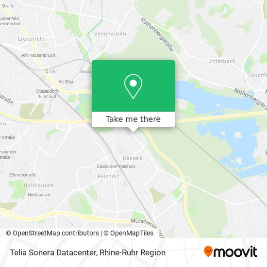 Telia Sonera Datacenter map