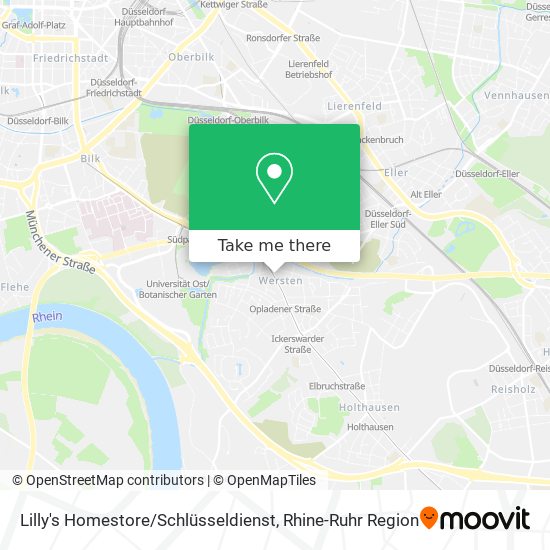Lilly's Homestore / Schlüsseldienst map