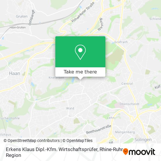 Erkens Klaus Dipl.-Kfm. Wirtschaftsprüfer map