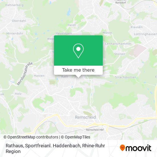 Rathaus, Sportfreianl. Haddenbach map