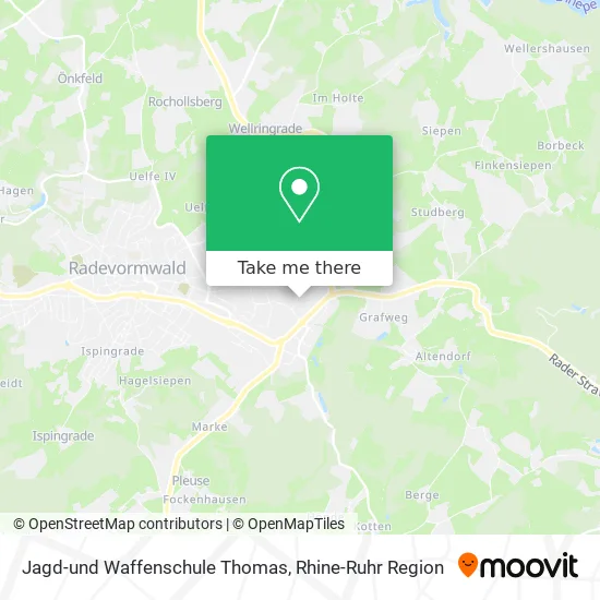 Карта Jagd-und Waffenschule Thomas