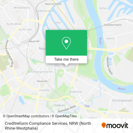 Creditreform Compliance Services map