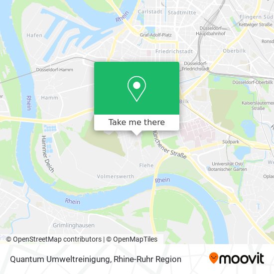 Quantum Umweltreinigung map