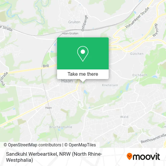 Sandkuhl Werbeartikel map