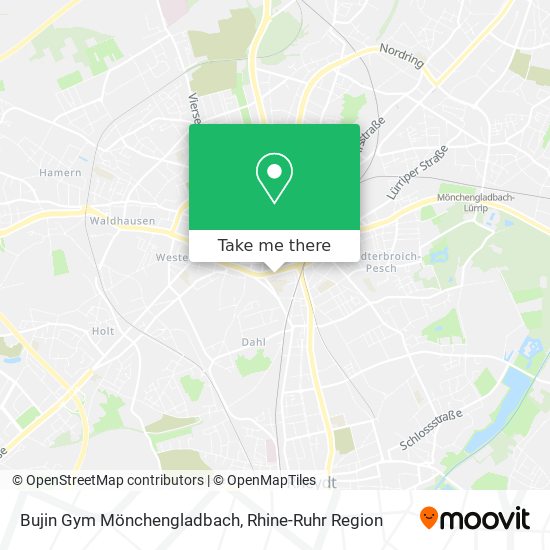 Bujin Gym Mönchengladbach map