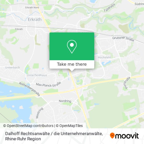 Dalhoff Rechtsanwälte / die Unternehmeranwälte map