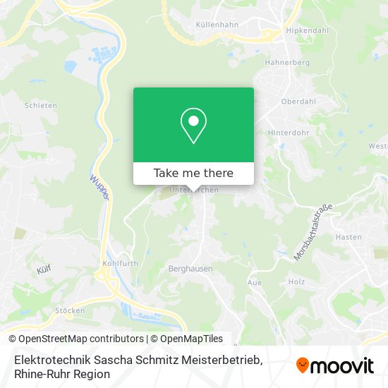 Карта Elektrotechnik Sascha Schmitz Meisterbetrieb