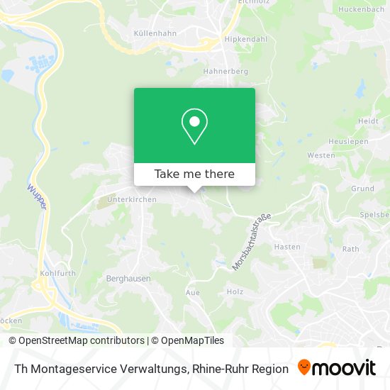Карта Th Montageservice Verwaltungs