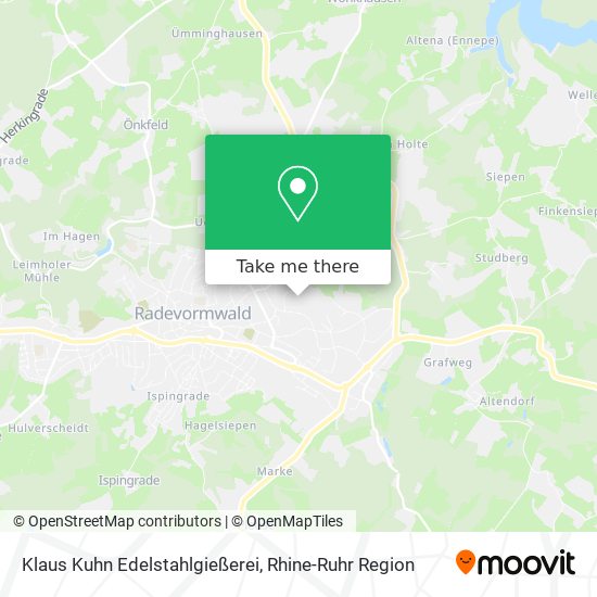 Карта Klaus Kuhn Edelstahlgießerei