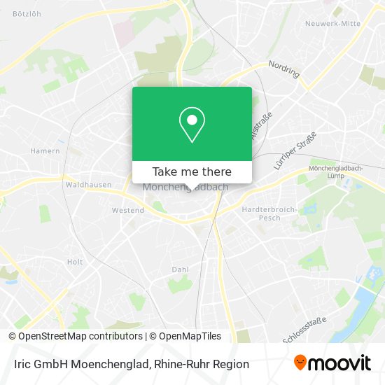 Iric GmbH Moenchenglad map