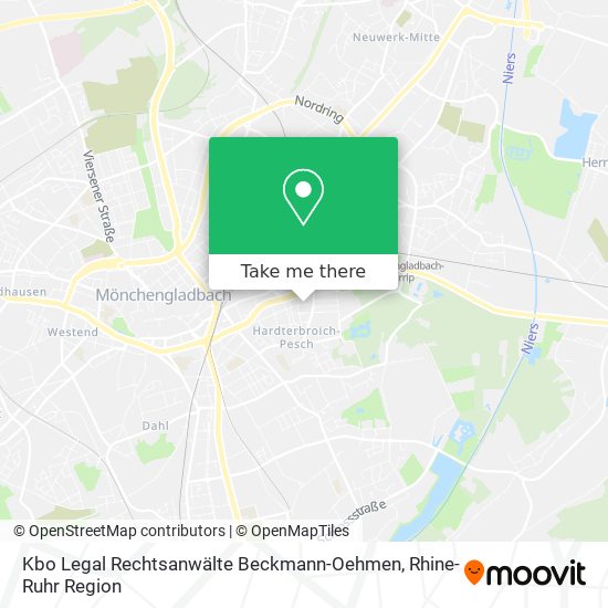 Kbo Legal Rechtsanwälte Beckmann-Oehmen map