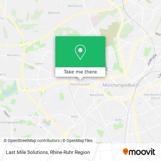 Last Mile Solutions map