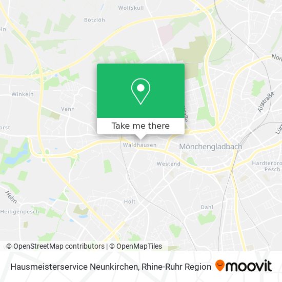 Hausmeisterservice Neunkirchen map