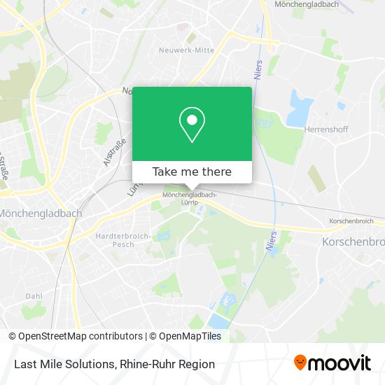 Last Mile Solutions map