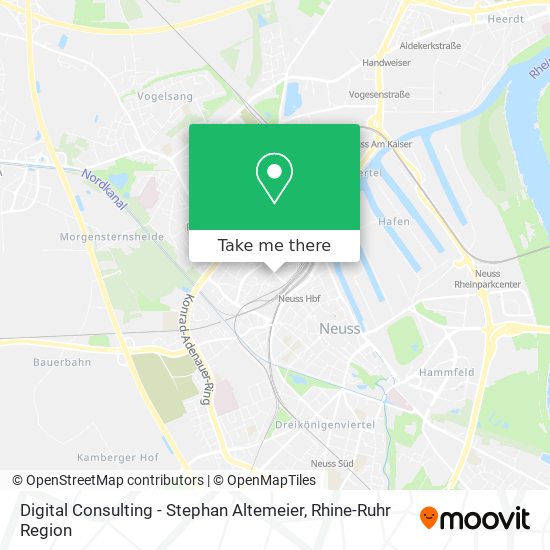 Digital Consulting - Stephan Altemeier map