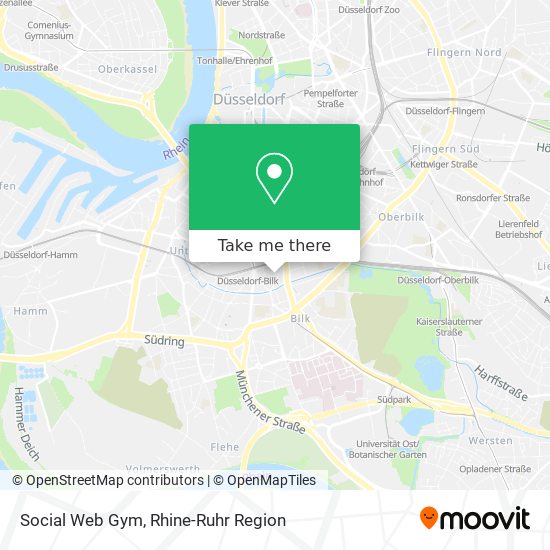 Карта Social Web Gym