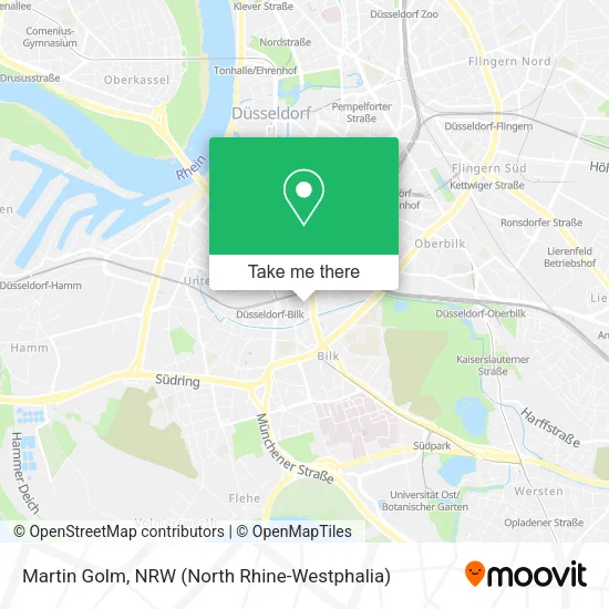 Карта Martin Golm