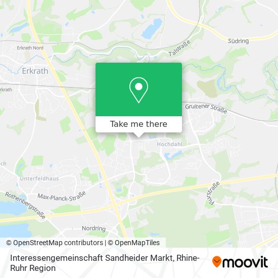 Interessengemeinschaft Sandheider Markt map