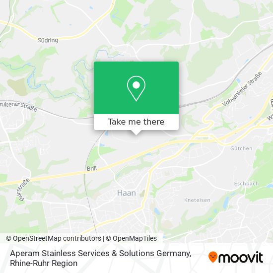 Aperam Stainless Services & Solutions Germany map