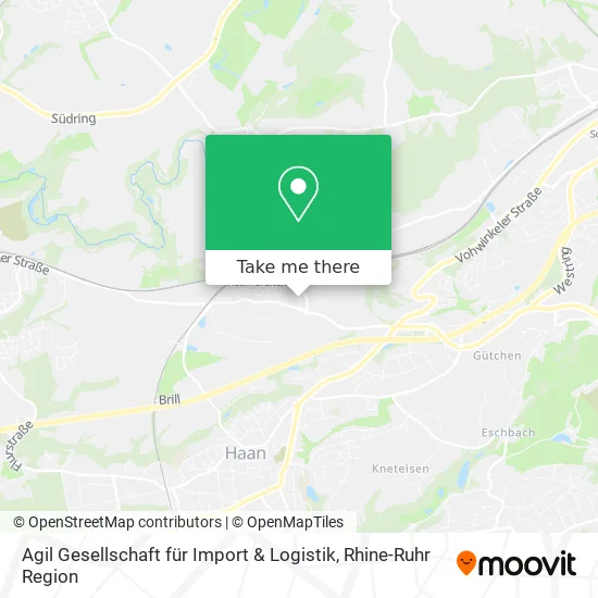 Карта Agil Gesellschaft für Import & Logistik