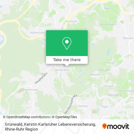 Grünwald, Kerstin Karlsruher Lebensversicherung map