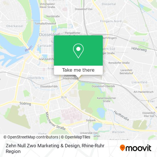 Zehn Null Zwo Marketing & Design map