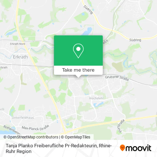 Карта Tanja Planko Freiberufliche Pr-Redakteurin