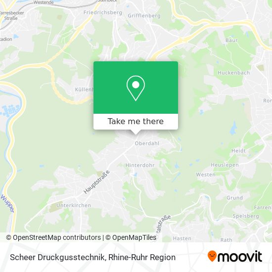 Scheer Druckgusstechnik map