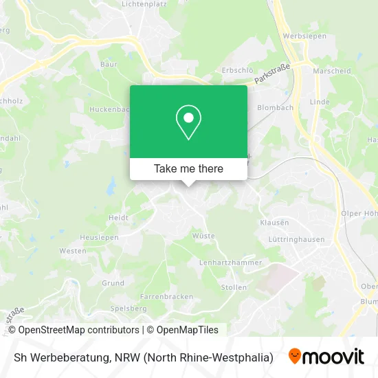 Карта Sh Werbeberatung