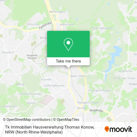 Карта Tk Immobilien Hausverwaltung Thomas Konow