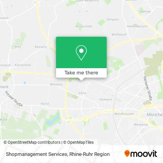 Shopmanagement Services map