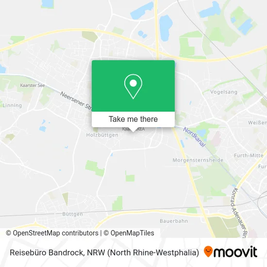 Карта Reisebüro Bandrock