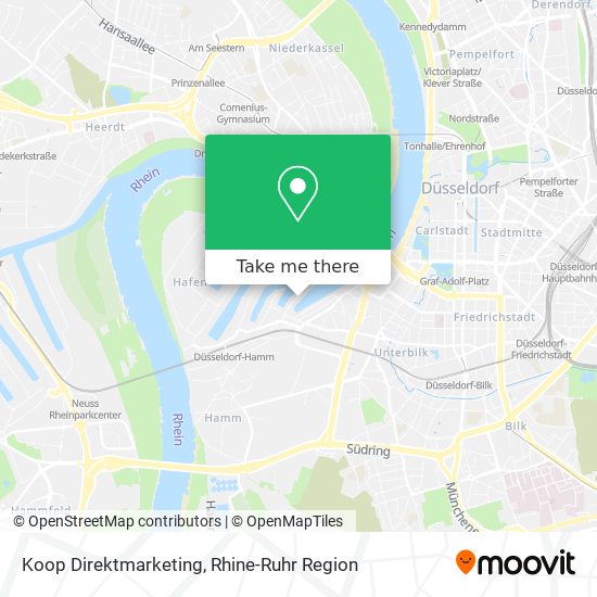 Koop Direktmarketing map