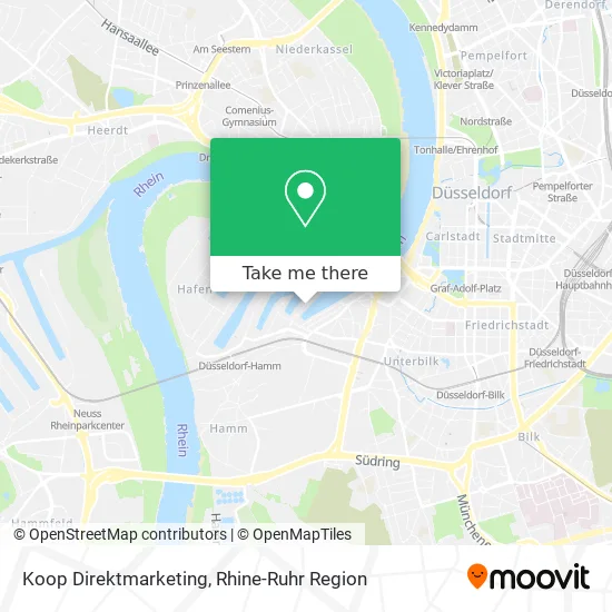 Koop Direktmarketing map