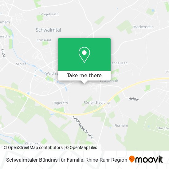 Schwalmtaler Bündnis für Familie map