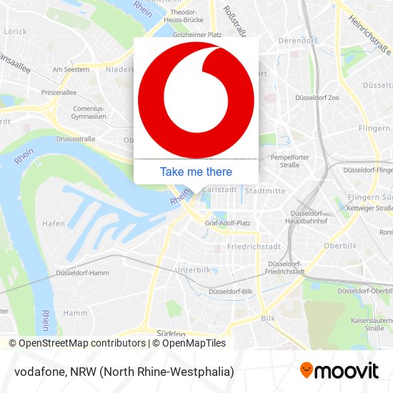 vodafone map