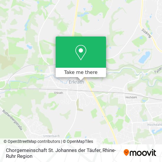 Chorgemeinschaft St. Johannes der Täufer map