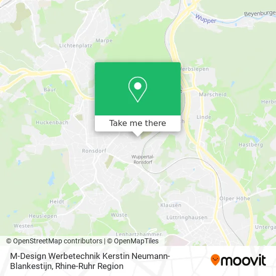 Карта M-Design Werbetechnik Kerstin Neumann-Blankestijn