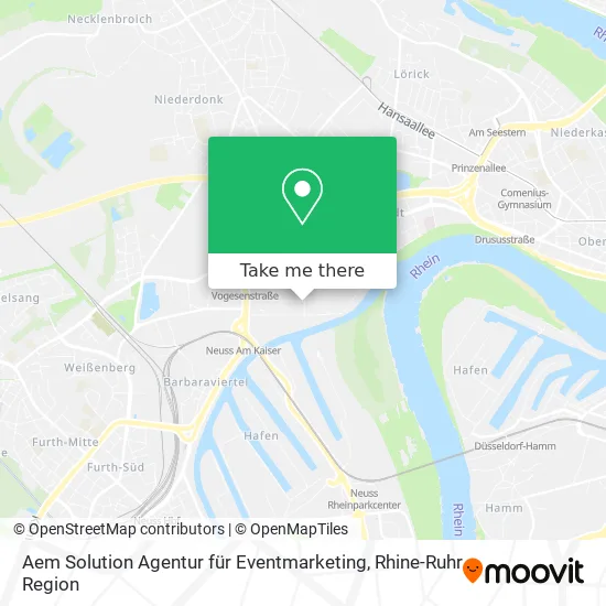 Карта Aem Solution Agentur für Eventmarketing