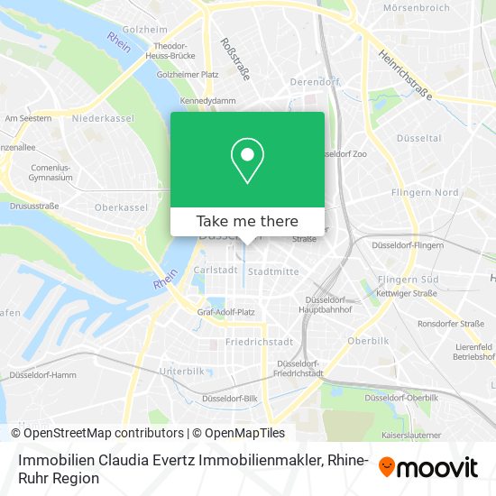 Immobilien Claudia Evertz Immobilienmakler map