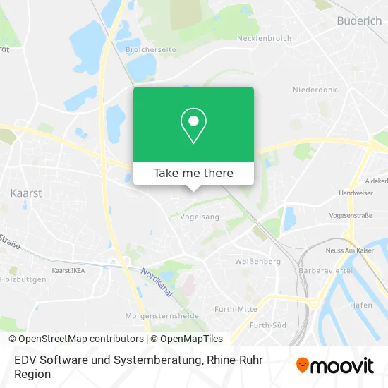 Карта EDV Software und Systemberatung