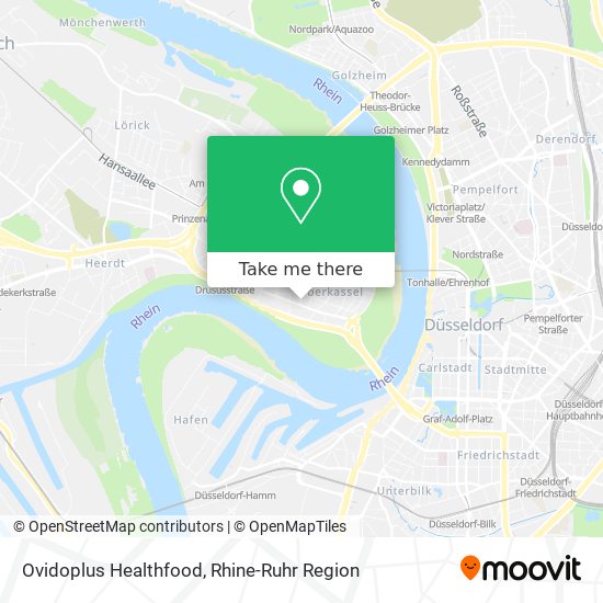 Ovidoplus Healthfood map