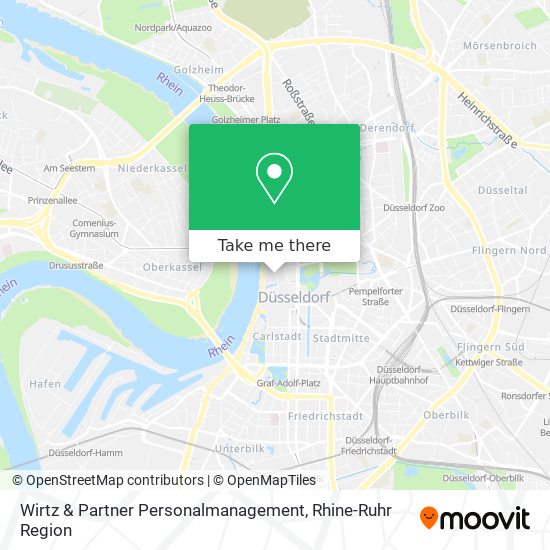 Wirtz & Partner Personalmanagement map