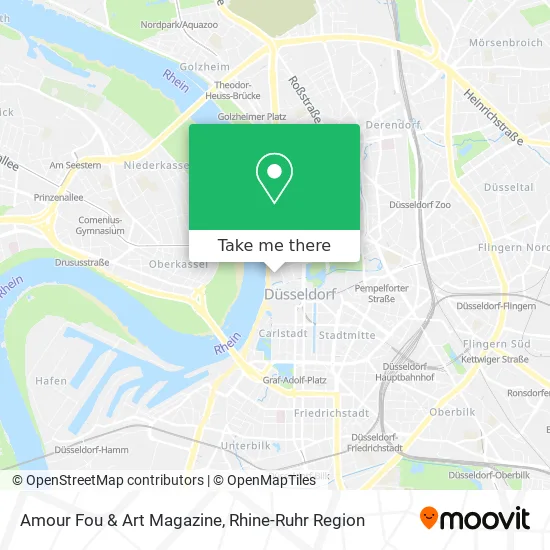 Amour Fou & Art Magazine map