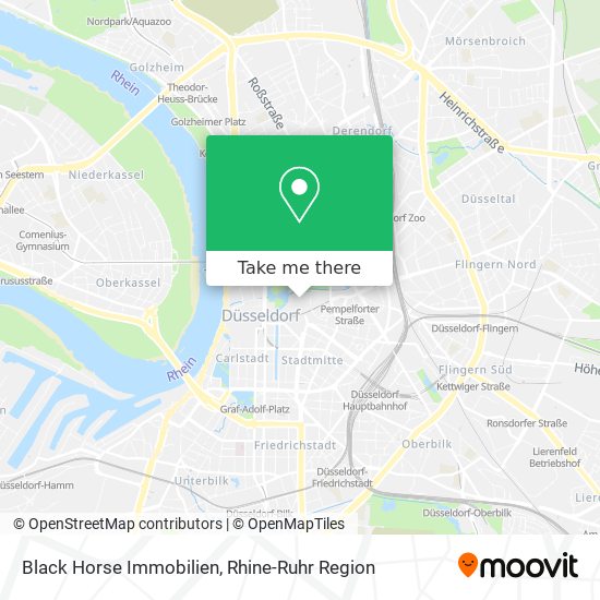 Black Horse Immobilien map