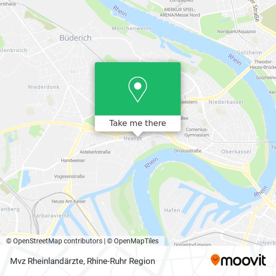 Mvz Rheinlandärzte map