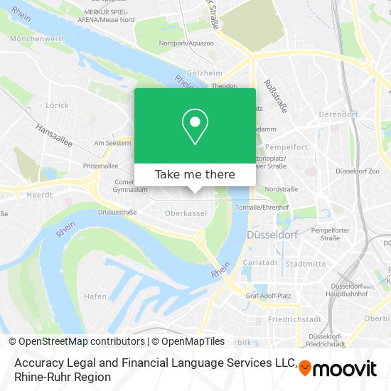 Карта Accuracy Legal and Financial Language Services LLC